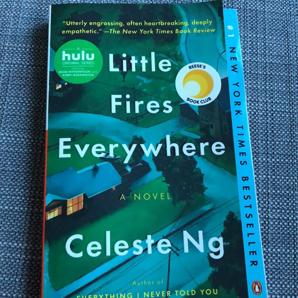 Little Fires Everywhere Paperback Novel